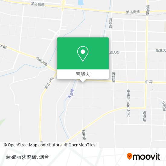 蒙娜丽莎瓷砖地图