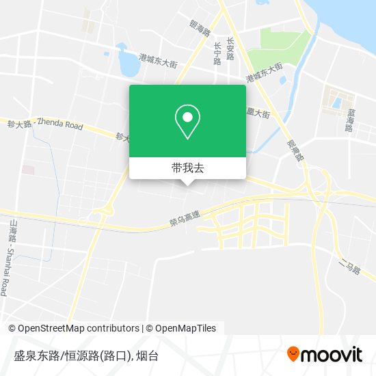 盛泉东路/恒源路(路口)地图