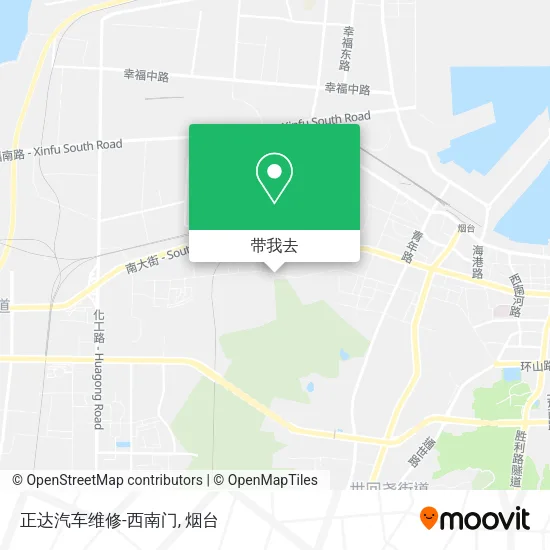 正达汽车维修-西南门地图