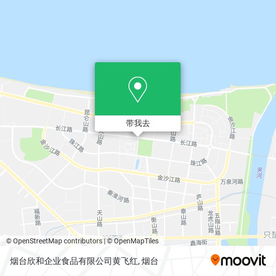 烟台欣和企业食品有限公司黄飞红地图
