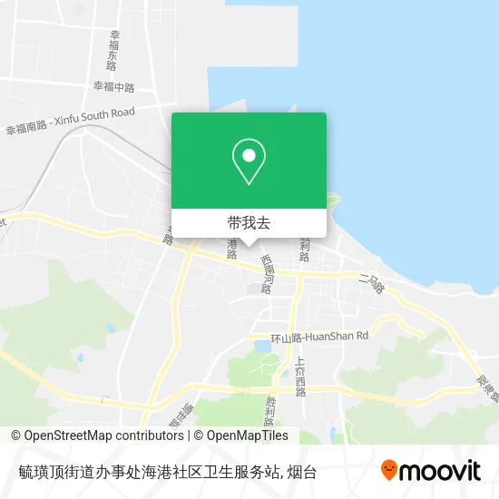 毓璜顶街道办事处海港社区卫生服务站地图