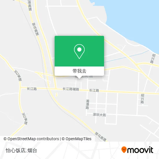 怡心饭店地图