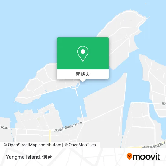 Yangma Island地图