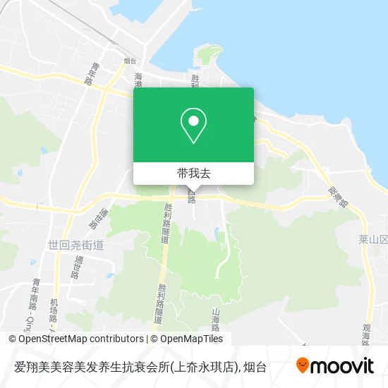 爱翔美美容美发养生抗衰会所(上夼永琪店)地图