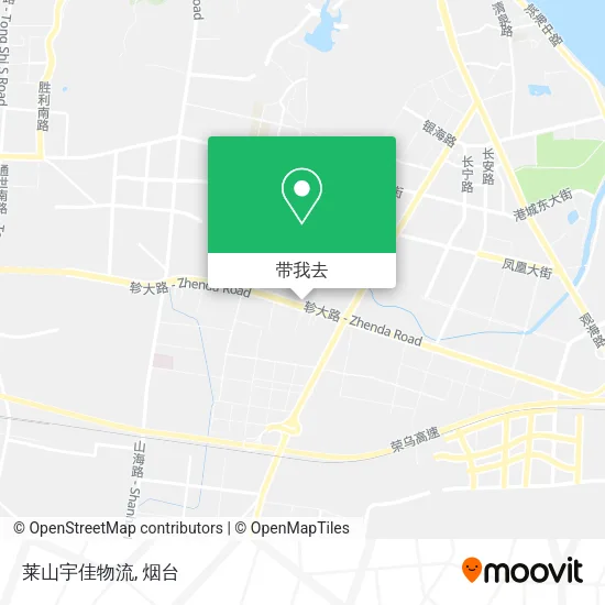 莱山宇佳物流地图