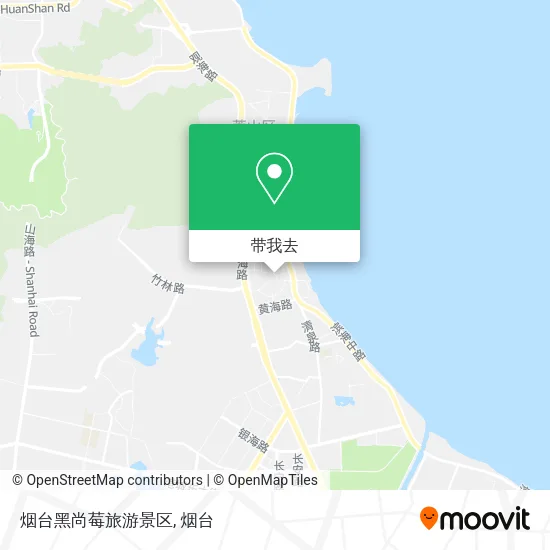 烟台黑尚莓旅游景区地图