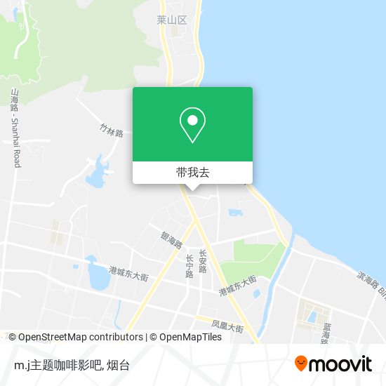 m.j主题咖啡影吧地图