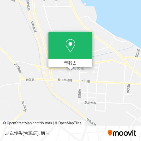 老岚馒头(古现店)地图