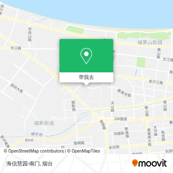 海信慧园-南门地图