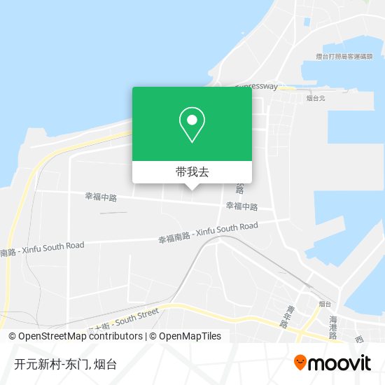 开元新村-东门地图