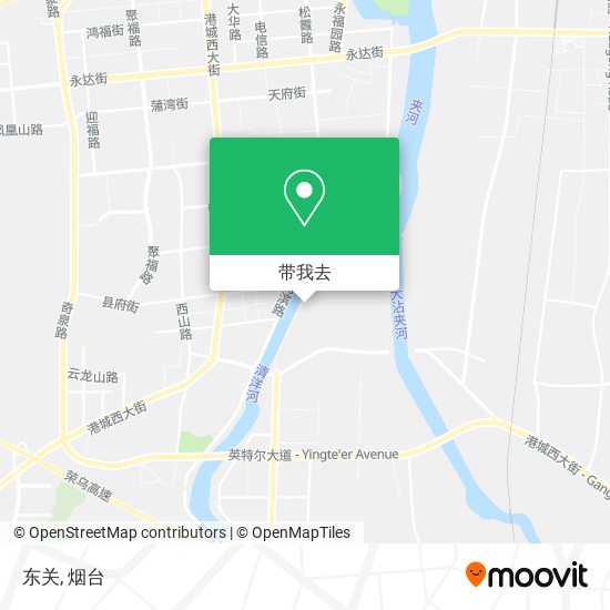 东关地图