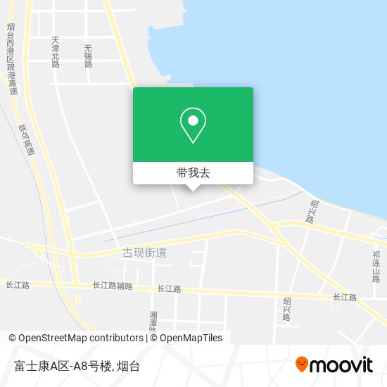 富士康A区-A8号楼地图
