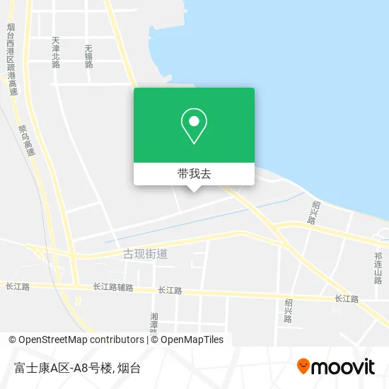 富士康A区-A8号楼地图