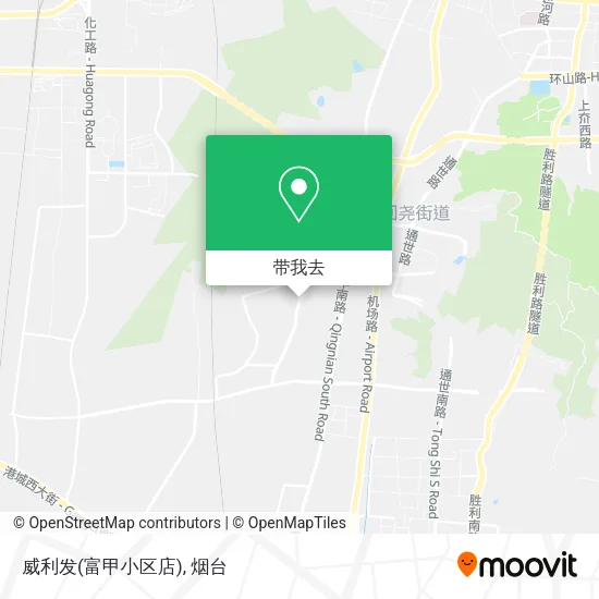 威利发(富甲小区店)地图