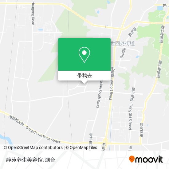 静苑养生美容馆地图