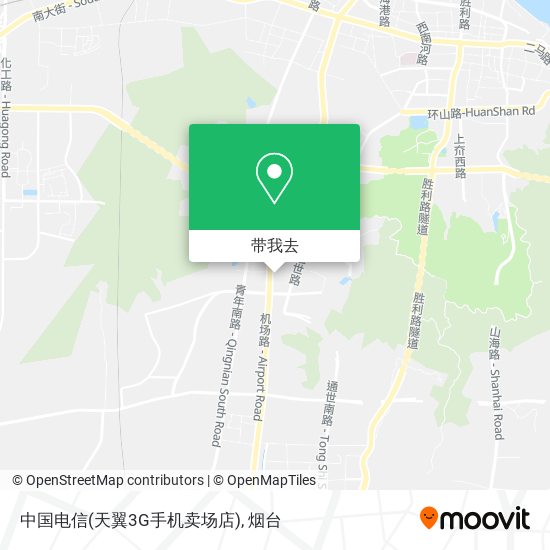 中国电信(天翼3G手机卖场店)地图