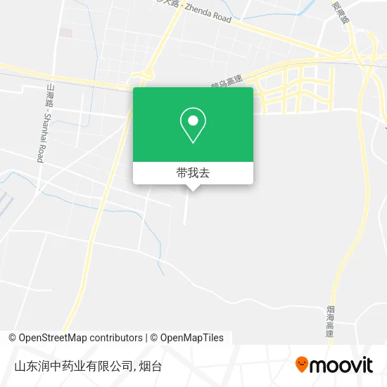 山东润中药业有限公司地图