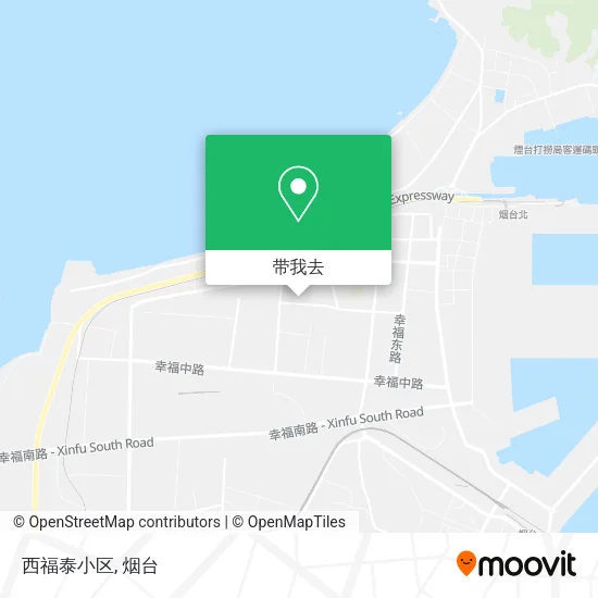 西福泰小区地图