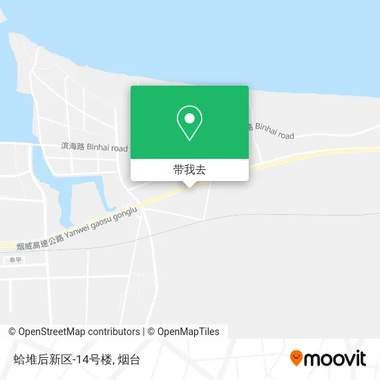 蛤堆后新区-14号楼地图