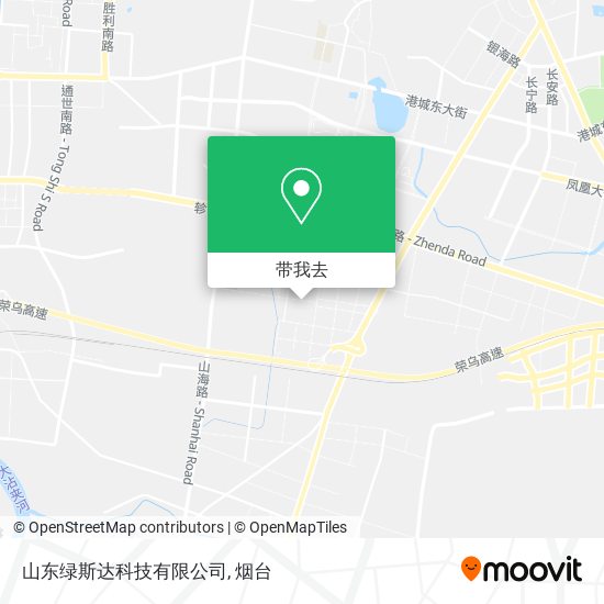 山东绿斯达科技有限公司地图