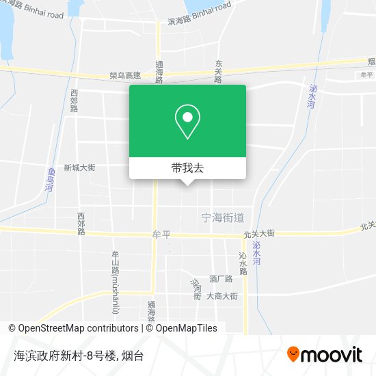 海滨政府新村-8号楼地图