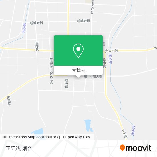 正阳路地图