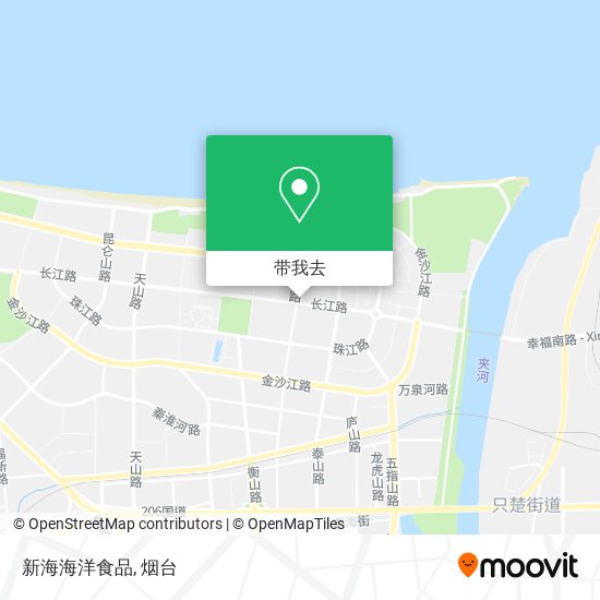 新海海洋食品地图