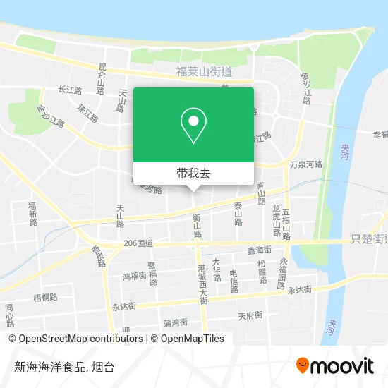新海海洋食品地图