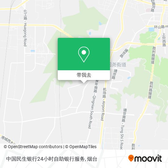 中国民生银行24小时自助银行服务地图