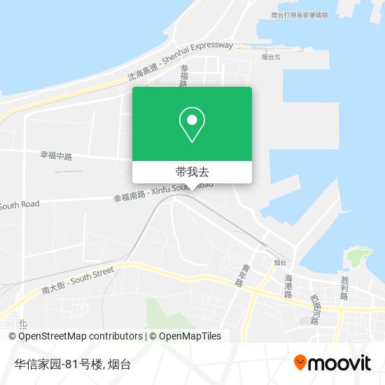 华信家园-81号楼地图