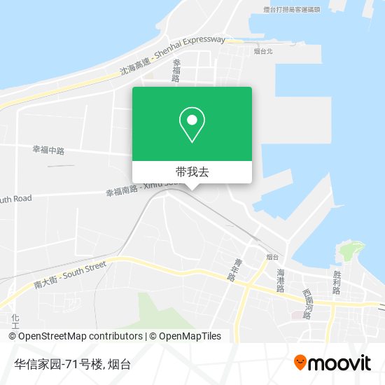 华信家园-71号楼地图