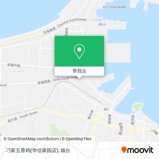 刁家五香鸡(华信家园店)地图