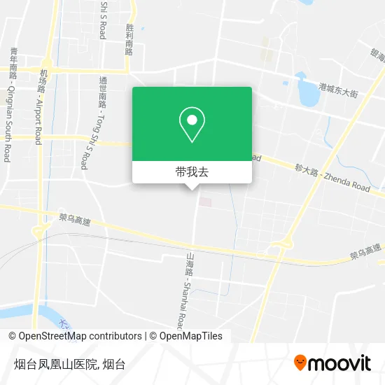 烟台凤凰山医院地图