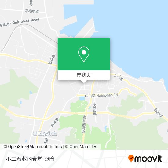 不二叔叔的食堂地图