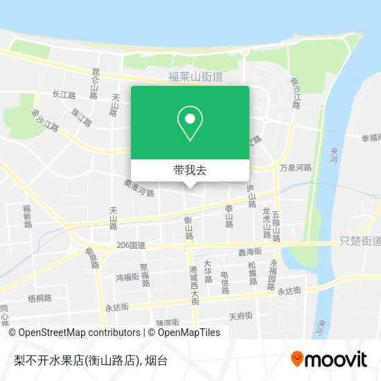 梨不开水果店(衡山路店)地图