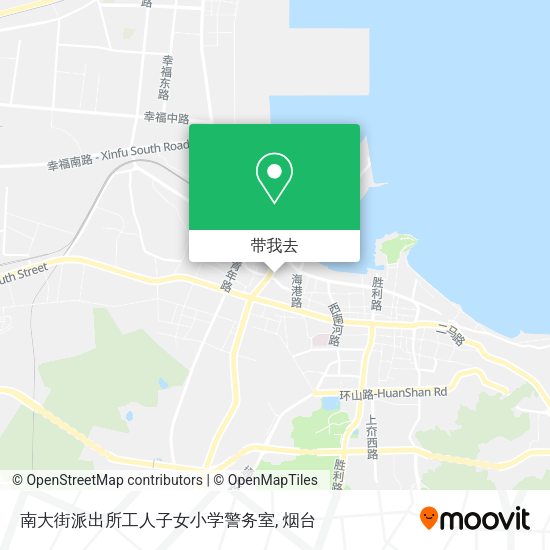 南大街派出所工人子女小学警务室地图