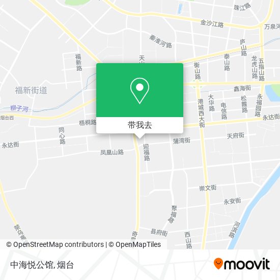 中海悦公馆地图