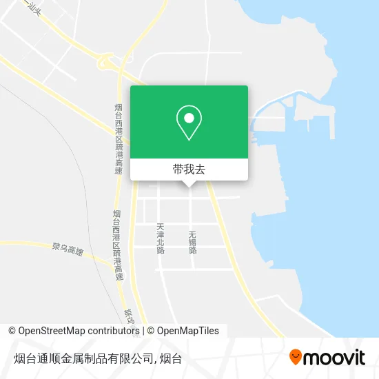 烟台通顺金属制品有限公司地图