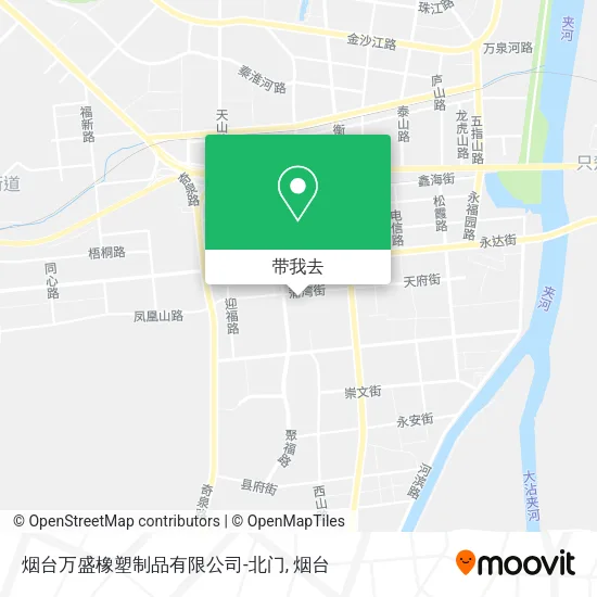 烟台万盛橡塑制品有限公司-北门地图
