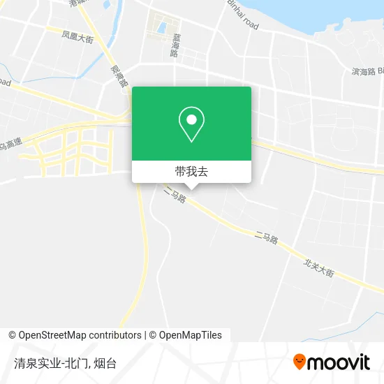 清泉实业-北门地图