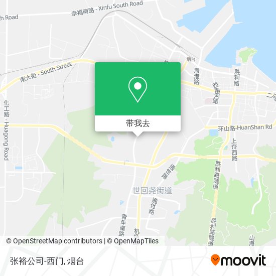 张裕公司-西门地图