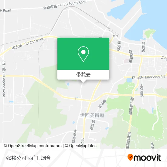 张裕公司-西门地图