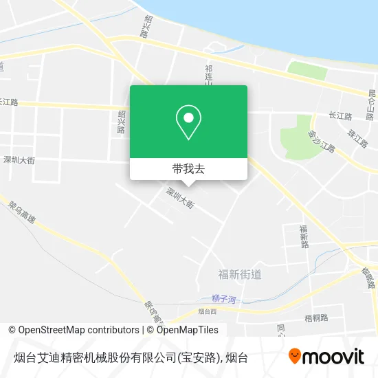 烟台艾迪精密机械股份有限公司(宝安路)地图
