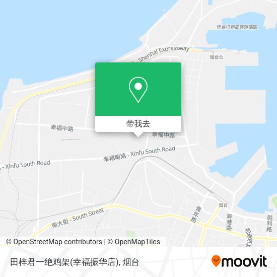 田梓君一绝鸡架(幸福振华店)地图