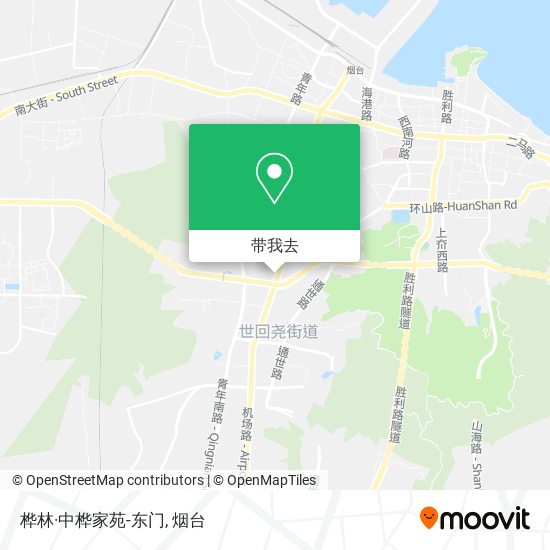 桦林·中桦家苑-东门地图