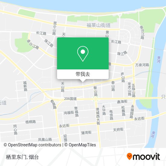 栖里东门地图