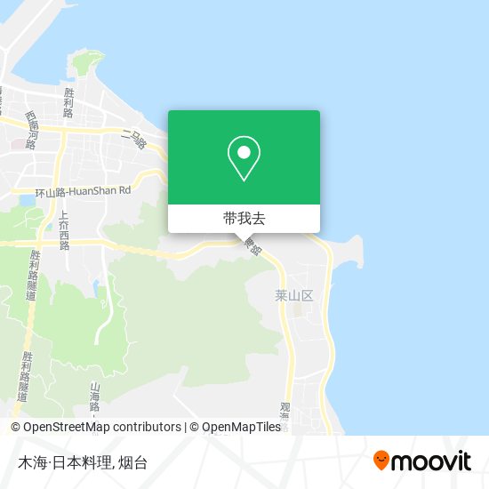 木海·日本料理地图