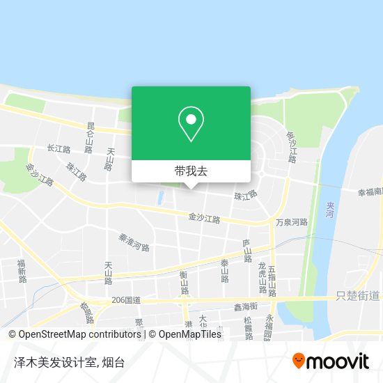 泽木美发设计室地图