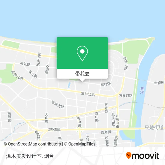 泽木美发设计室地图