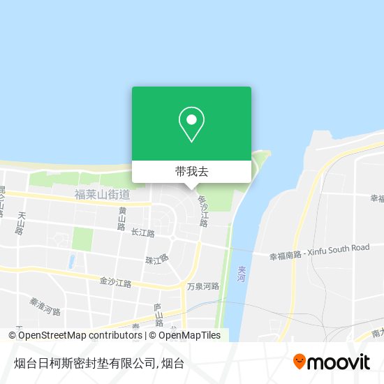烟台日柯斯密封垫有限公司地图